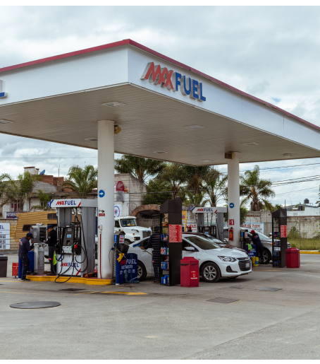 estacion de venta de combustible marca maxfuel